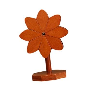 Imagem de WeiLaiKeQi 4 pçs esteiras de mesa de bambu proteção de mesa ornamento reutilizável anti deslizamento esteiras bebida porta-copos para pote pratos presente de, Cor Noz