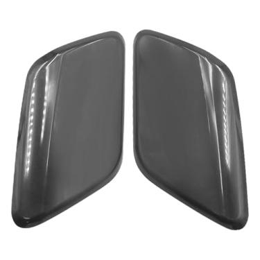 Imagem de Saihisday 2 peças 39802681 tampa do bocal da arruela do farol do para-choque (dianteiro esquerdo direito), substituição para Volvo S60 2011 2012 2013, substitui 39802699