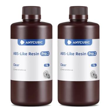 Imagem de ANYCUBIC abs-like resin pro 2, resina para impressora 3D com resistência e resistência aprimoradas, alta precisão e encolhimento mínimo, ampla compatibilidade para todas as impressoras 3D de