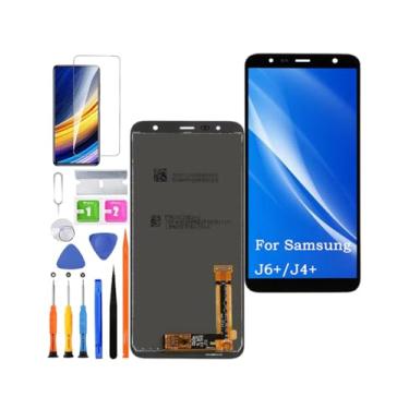 Imagem de Substituição de tela para Samsung Galaxy J6+/J4+ Plus J610F J610G J610FN J415F J415FN J415G J415GN J415N Display LCD Touch Digitalizador + Ferramentas