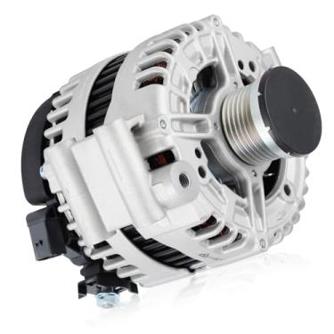 Imagem de Farrme Alternador de carro 11301 12V 180 Amp, polia de 6 sulcos apto para BMW 128i 323i 328i 330i 528i X3 3.0L Alternadores de substituição automotiva ABO0391, VBO0391, 12-31-7-550-968