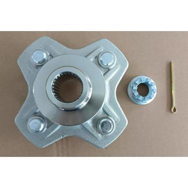 Imagem de WANTONE RACING Cubo de roda do eixo traseiro direito com substituição de porca para Honda TRX500 TRX520 TRX420 ATVs TRX420FA TRX420FE TRX420FM TRX420TE TRX420TM Rancher 420