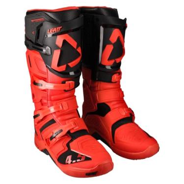 Imagem de BOTA LEATT 4.5 - VERMELHO PRETO - 13