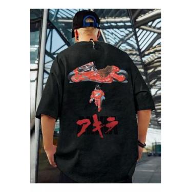 Imagem de Camiseta Masculina Basica Estampa Motociclista Costas Moda - Use Argum