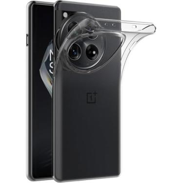 Imagem de Capa para OnePlus 11 5G (6,7 polegadas) MaiJin Capa Traseira Transparente de Gel de Borracha TPU Macio