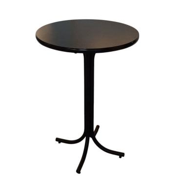 Imagem de Mesa Bistrô Redonda 60 X 99,5cm Pietra Preto