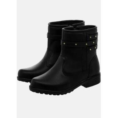 Imagem de Coturno Infantil Feminino - Stilo MDS Calçados, Cravinho, 32