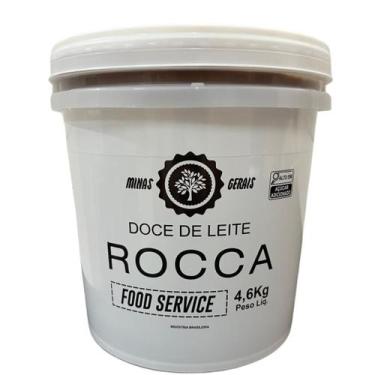 Imagem de Doce de leite Rocca Tradicional Balde Com Tampa 4,6kg - Food Service