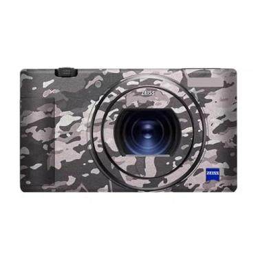 Imagem de Película de decalque para Sony ZV-1 Película de vinil antirarranhões Mirrorless Camera Body Protective Sticker Coat ZV1 (Camuflagem de campo)