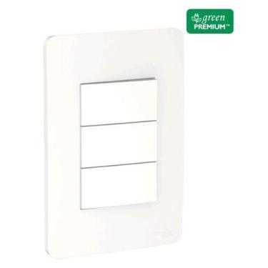 Imagem de Schneider orion 3 interruptores simples branco s71330104