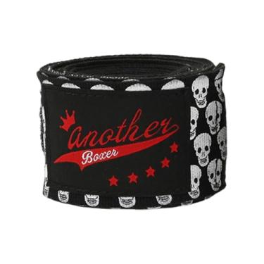 Imagem de Deevoka Broca de mão de boxe 5m Bandagem elástica de algodão de poliéster respirável para MMA Sports Fighting Muay Thai Training, Preto