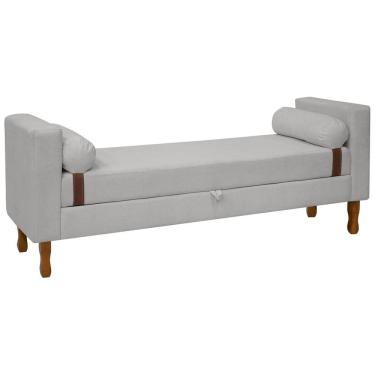 Imagem de Recamier Sapateira Baú Pietro Casal 140cm Bouclê - SOFA STORE