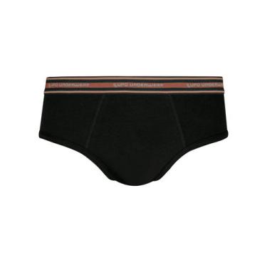 Imagem de Cueca Slip Lupo 00554-003 (ANTIGA 00554-002) Plus Size Algodão T. XG/X
