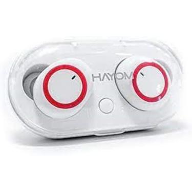 Imagem de Airphone Bluetooth 5.0 Fo-2807 Hayom Sem Fio Branco 10 Mts