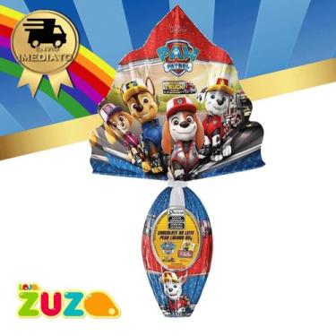 Imagem de Ovo De Páscoa Patrulha Canina 80g c/ Brinquedo - Zuza