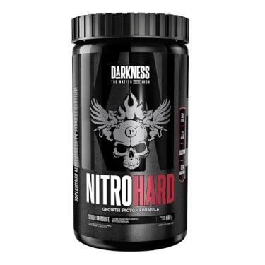 Imagem de Darkness - Whey Protein Nitrohard Chocolate - Fórmula Concetrada e Isolada - 30g de Proteína por Dose, Pós-Treino c/Colostro Bovino, Suplemento Alimentar Sem Açúcar - 900g Pote