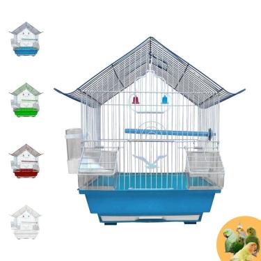Imagem de Gaiola Para Periquito Ninho Para Canário Belga Passarinhos