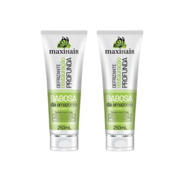 Imagem de Defrizante Maxihair 250Ml Babosa Da Amazonia - Kit Com 2Un