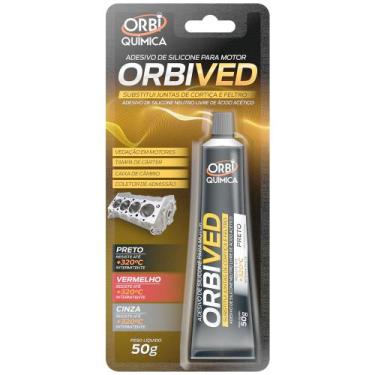 Imagem de Selante Preto 50G 337 Orbi Quimica - ORBI QUÍMICA