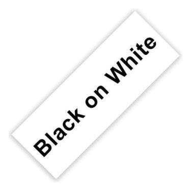 Imagem de Fita Tze Tz Tzc Compatível P/ Rotulador Brother 18mm - Label Tape, Bra