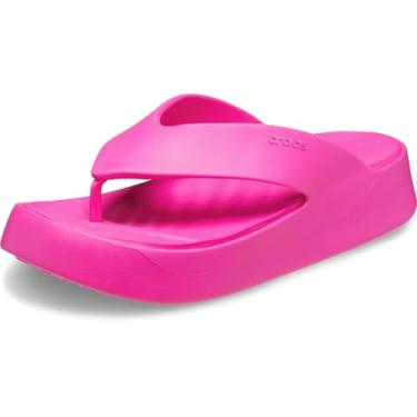Imagem de Crocs Sandálias femininas Getaway Platform, Crush rosa, 39