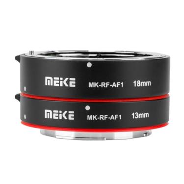 Imagem de Meike MK-RF-AF1 Kit de anel adaptador de tubo de extensão macro de metal AF de 13 mm + 18 mm para câmeras da série EOS-R Câmeras de montagem RF EOS-R EOS-RP