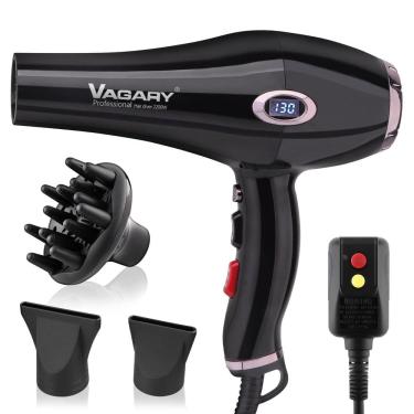 Imagem de Secador de cabelo VAGARY Professional Salon 2200W com difusor