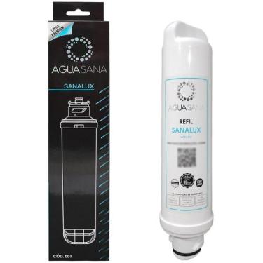 Imagem de Filtro Agua Sana Sanalux Compatível Electrolux PE11 e PE12