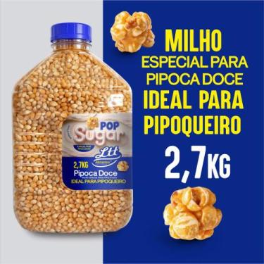 Imagem de Milho especial pipoca doce pipoqueiro 2,7kg - lttalimentos