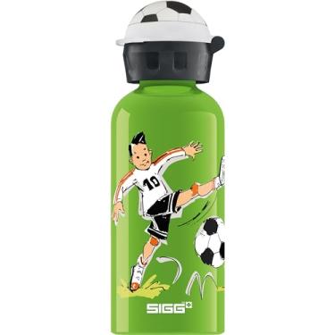 Imagem de Sigg Garrafa de água infantil, alumínio, acampamento de futebol - 0,4L