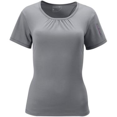 Imagem de Salomon Camiseta feminina champex, paloma, pequena