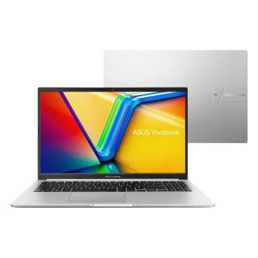 Imagem de Notebook ASUS Vivobook 15 M1502YA AMD Ryzen 7 5825U 16GB Ram 512GB SSD Windows 11 Home Tela 15.6&quot; LED FHD Silver - NJ655W