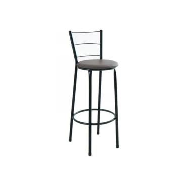 Imagem de 1 Banqueta Alta Para Cozinha Balcão - Megan, Marrom