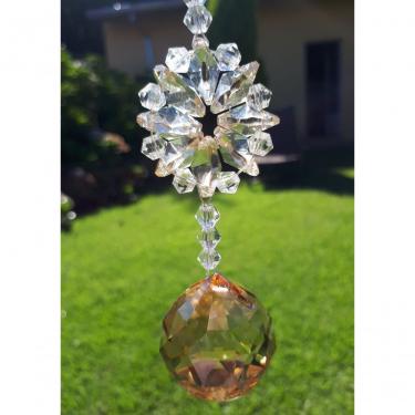Imagem de Pingente De Cristal - Suncatcher - Chakras -facial Champagne