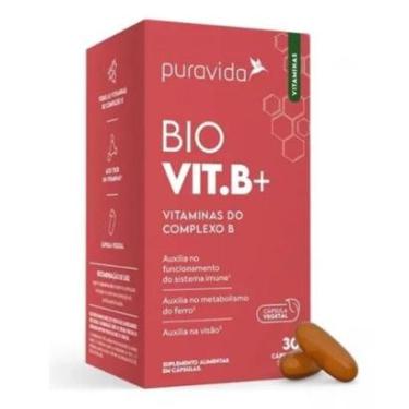 Imagem de Bio Vit B+ (30 Cáps.) - Pura Vida-Unissex