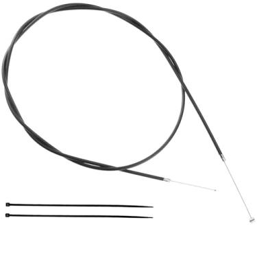 Imagem de New Olym Cabo de freio universal 65"/1650 mm adequado para a maioria dos carrinhos de bicicleta Go Kart Dune Buggies Mini Bike ATV preto