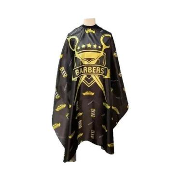 Imagem de Babadores De Cabeleireiro Antiaderentes Com Listras Retrô, Avental Con