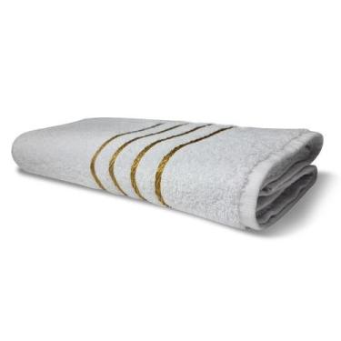 Imagem de Toalha Para Lavabo Montreal Beka 330 G/m² 45x70 Cm Branco - Toalhas Be