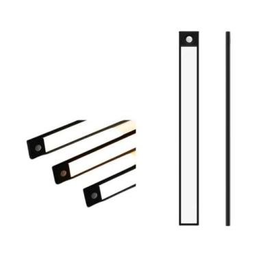 Imagem de Sensor De Movimento LED Luz Noturna USB Sem Fio 20-60CM Para Cozinha Q