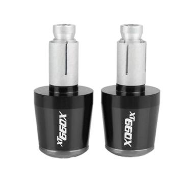 Imagem de Extremidades das manoplas do guidão da motocicleta, tampas das extremidades dos manoplas, acessórios deslizantes de peso para XT660 X XT660X 2004-2017 2005 2006 2007 2008 2009 2010