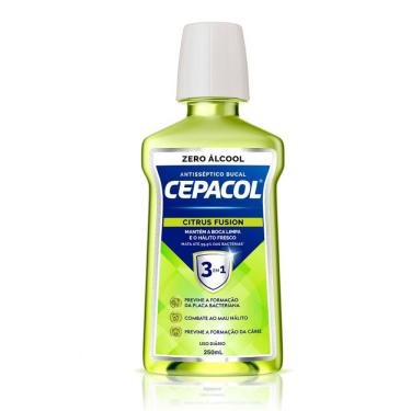 Imagem de Enxaguante Bucal Cepacol 3 em 1 Citrus Fusion sem Álcool 250ml