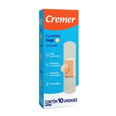 Imagem de Curativo Cremer Care Bege 10 Unidades