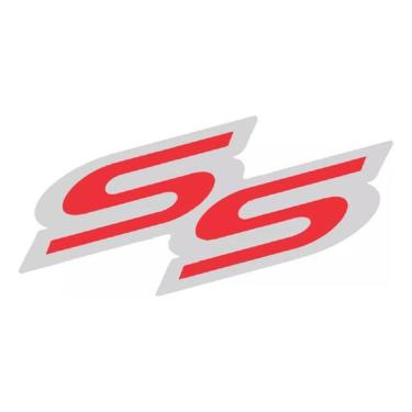 Imagem de Adesivo Emblema Corsa Ss Resinado Vermelho Ss02 Fk