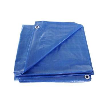 Imagem de Lona Azul 3x4m 150 Micras com Ilhós - DTOOLS