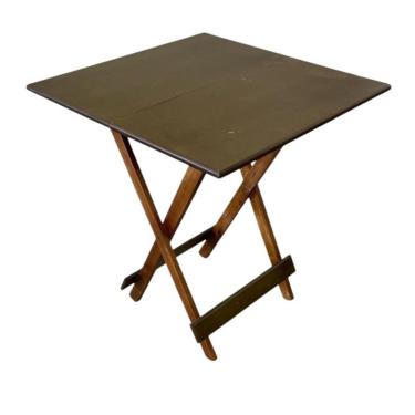 Imagem de Mesa Dobrável Com Tampo Em Mdf Imbuia