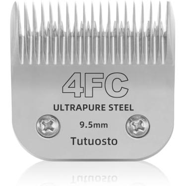 Imagem de Tutuosto Lâminas de reposição 4FC para tosar animais de estimação, lâminas de substitui...
