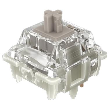 Imagem de GATERON Interruptores De Teclado Baby Racoon 2.0, Haste Alongada Linear Led Rgb, 5 Pinos, Pré-Lubrificados Fábrica, 55Gf, 20 Mm, Mola Para Teclados Mecânicos Mx (35 Peças)