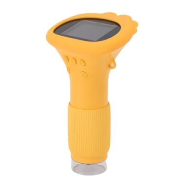 Imagem de Fockety Microscópio Digital Infantil, Ampliação 1000X 2MP 1080p Câmera Com 8 Luzes LED e Brilho Ajustável, para Crianças de 3 a 12 Exploração Científica