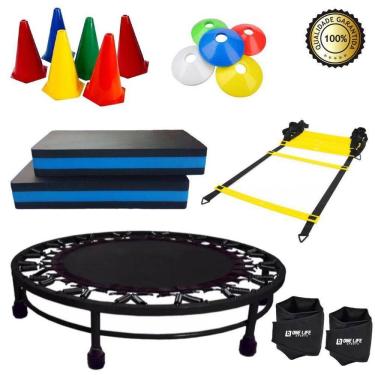 Imagem de Kit Treino Funcional Para Exercício Em Casa