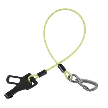 Imagem de Cinto de segurança de cachorro para carro, atualizado 3 em 1 para uso pesado, arnês de carro com trava de gancho e fivela, mosquetão giratório de liga de zinco (verde, 60 cm)